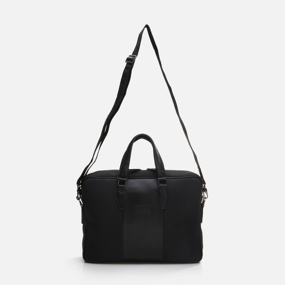 Genuine Leather Black Men's Bag