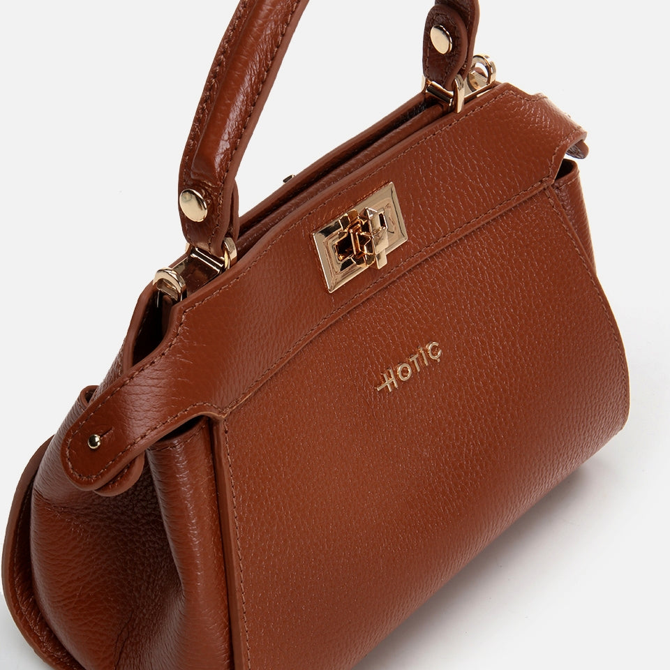 Genuine Leather Tan Women's Mini (Crossbody) Bag