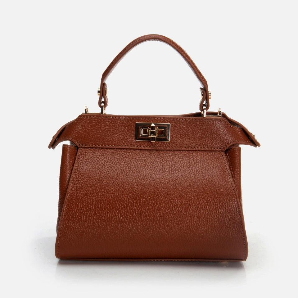Genuine Leather Tan Women's Mini (Crossbody) Bag