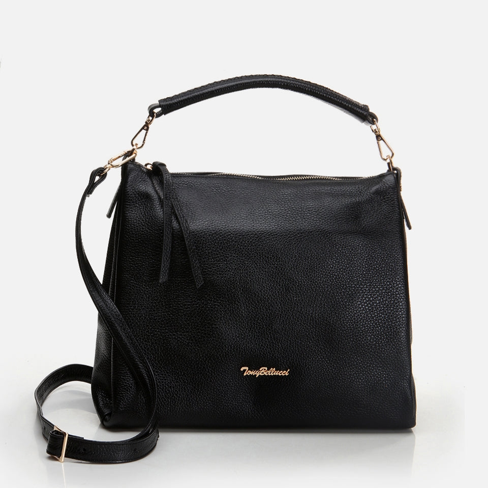 Genuine Leather Black Women's Bag