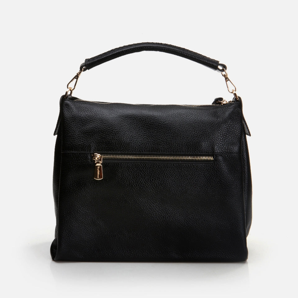 Genuine Leather Black Women's Bag