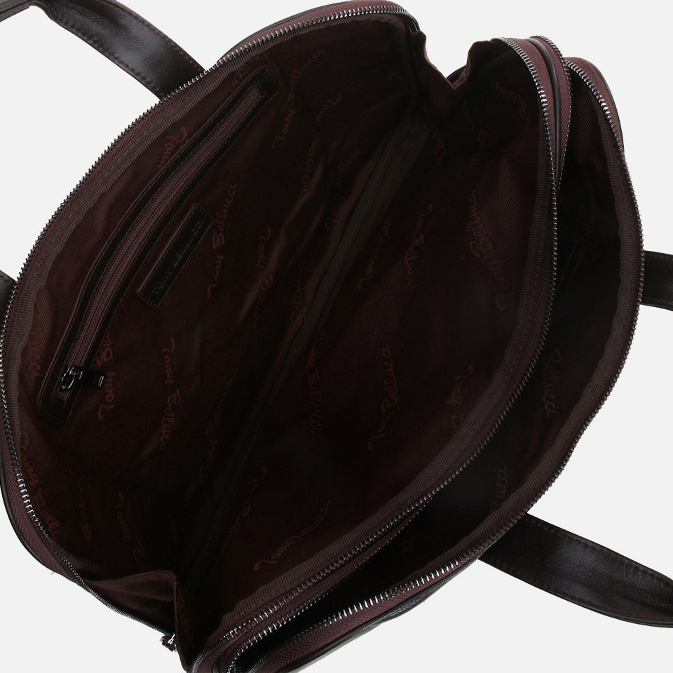 Genuine Leather Brown Men's Bag