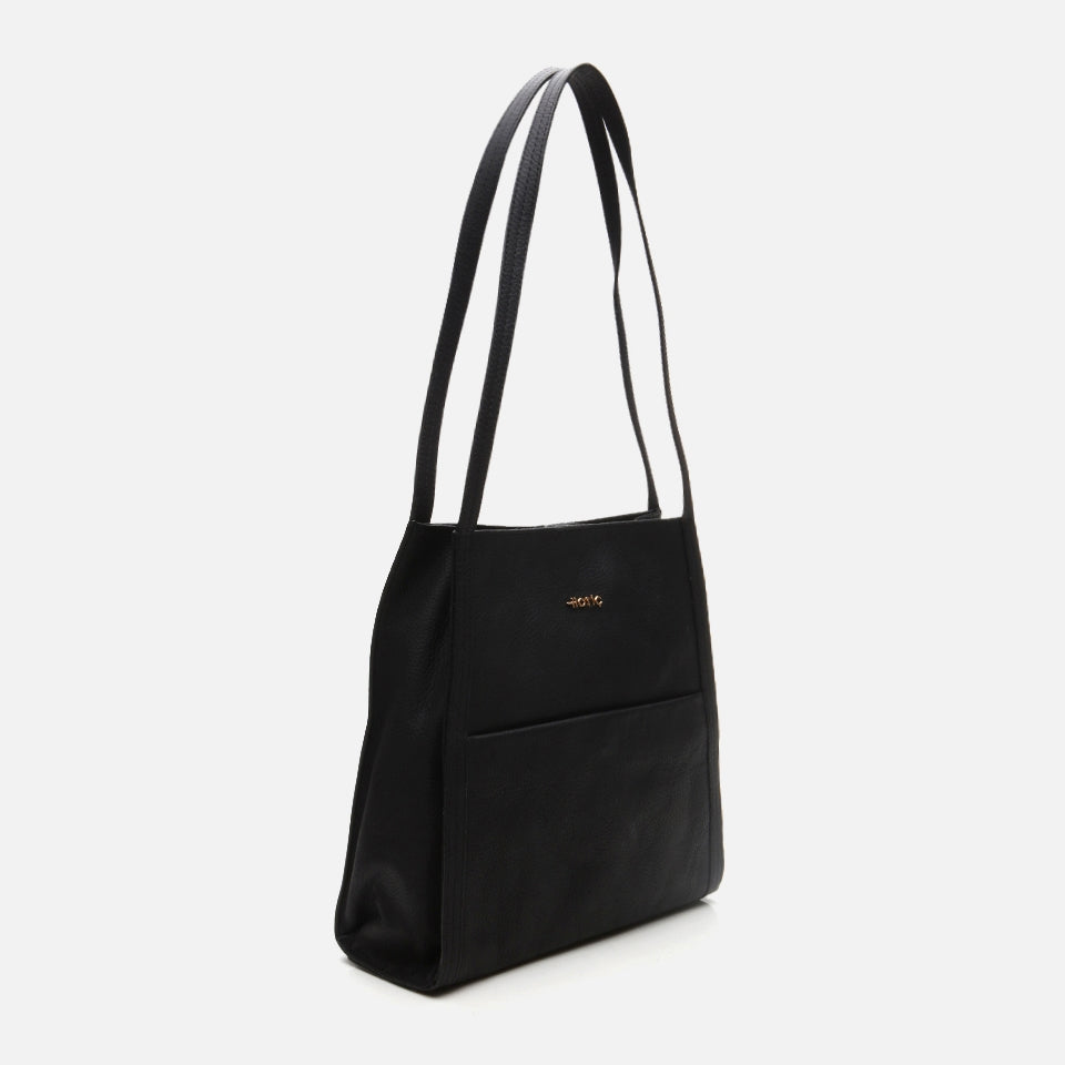 Genuine Leather Black Women's Bag