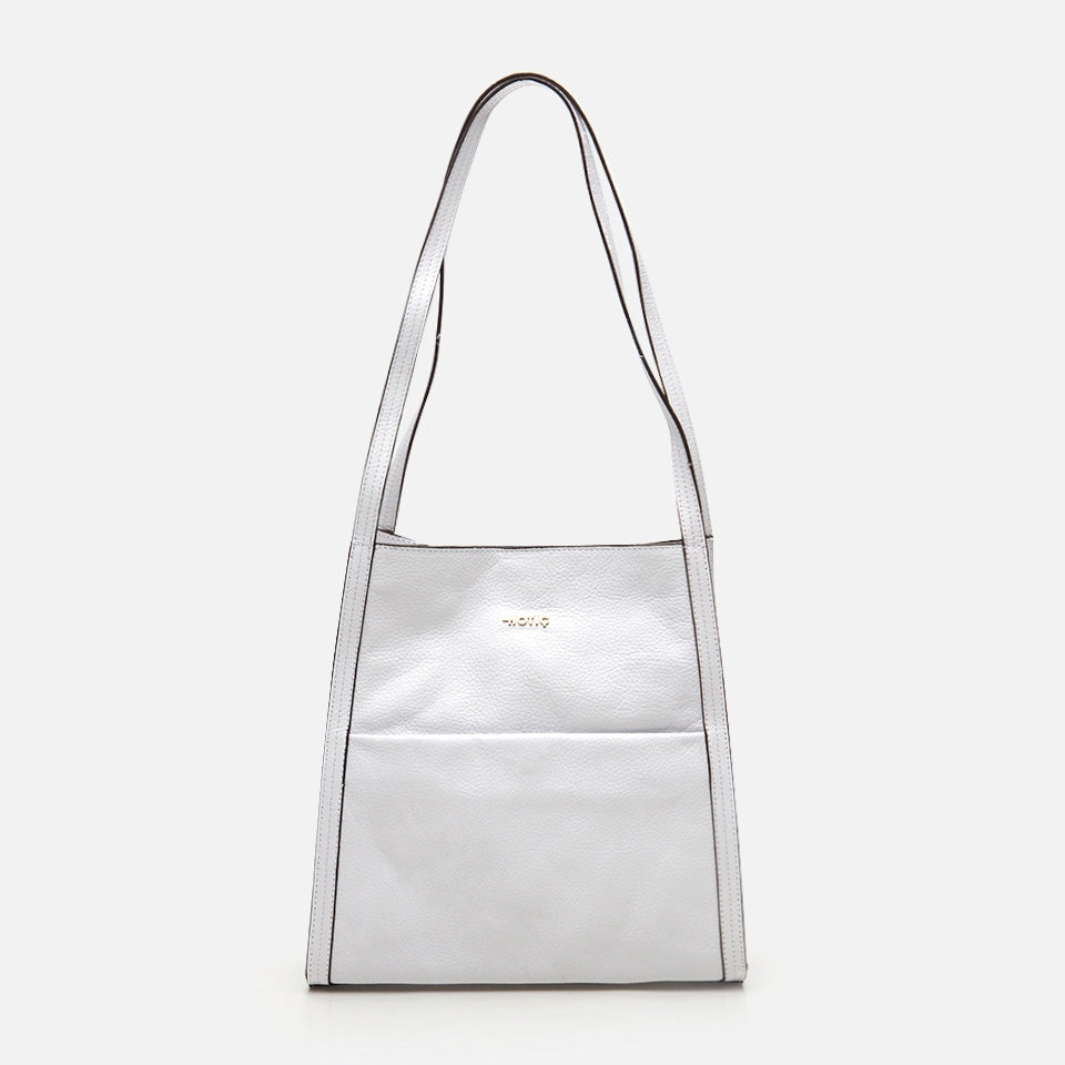 Genuine Leather White Women's Bag