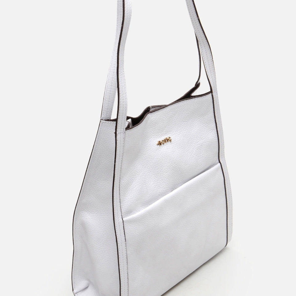 Genuine Leather White Women's Bag
