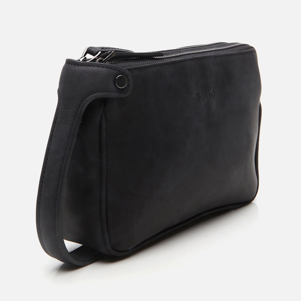 Genuine Leather Black Men's Bag