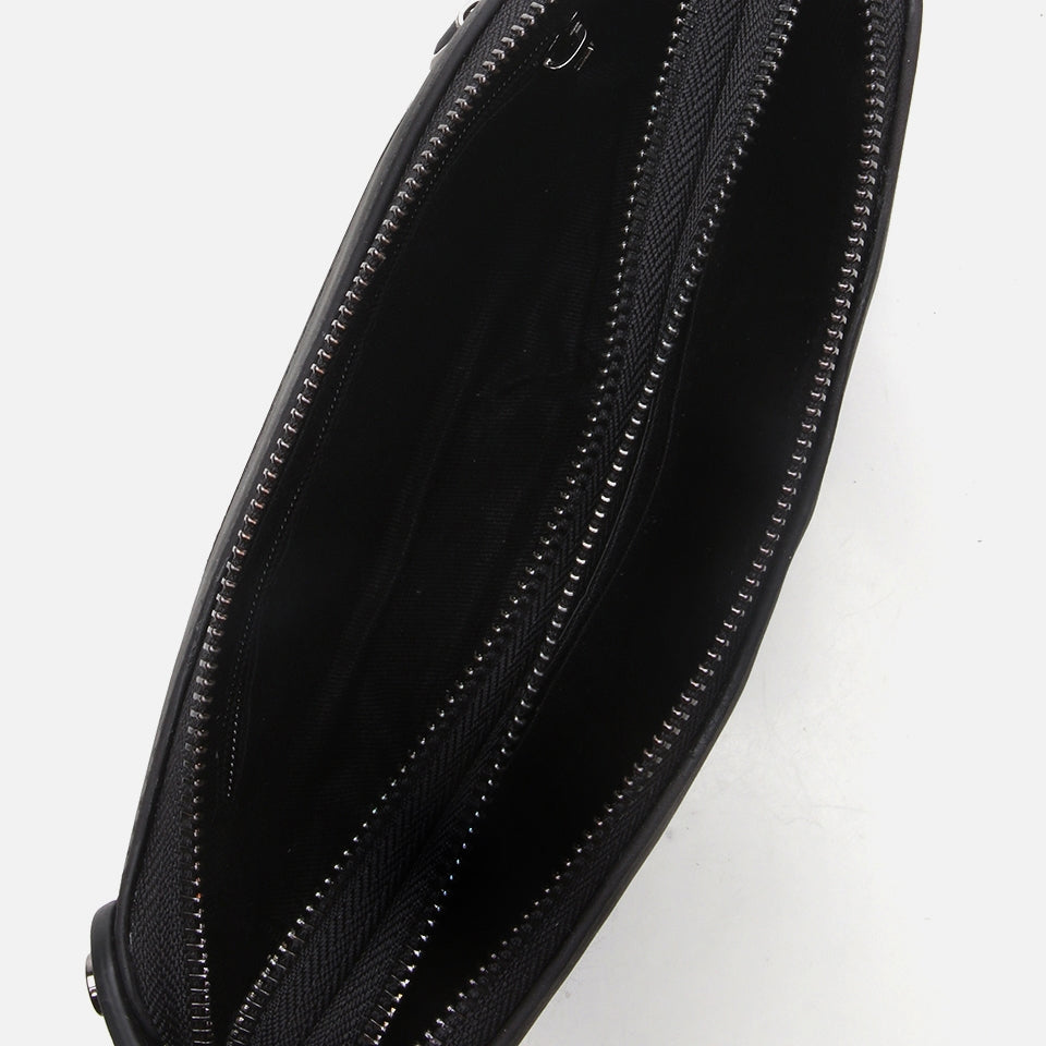 Genuine Leather Black Men's Bag