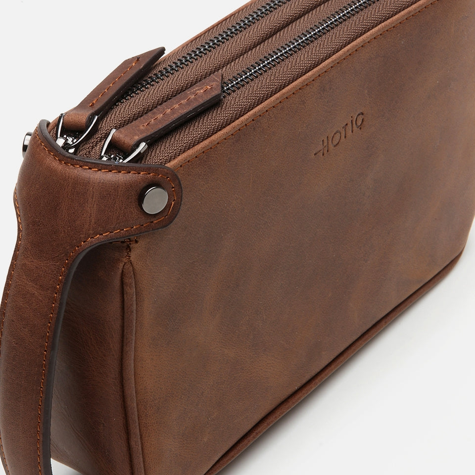 Genuine Leather Brown Men's Bag
