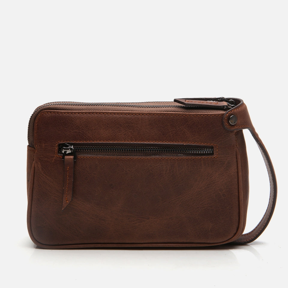 Genuine Leather Brown Men's Bag