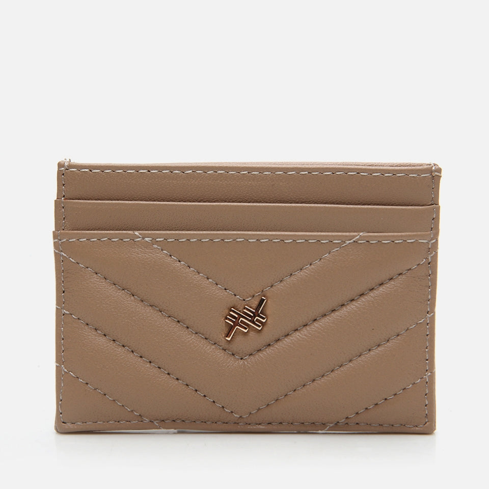 Genuine Leather Beige Women's Wallet