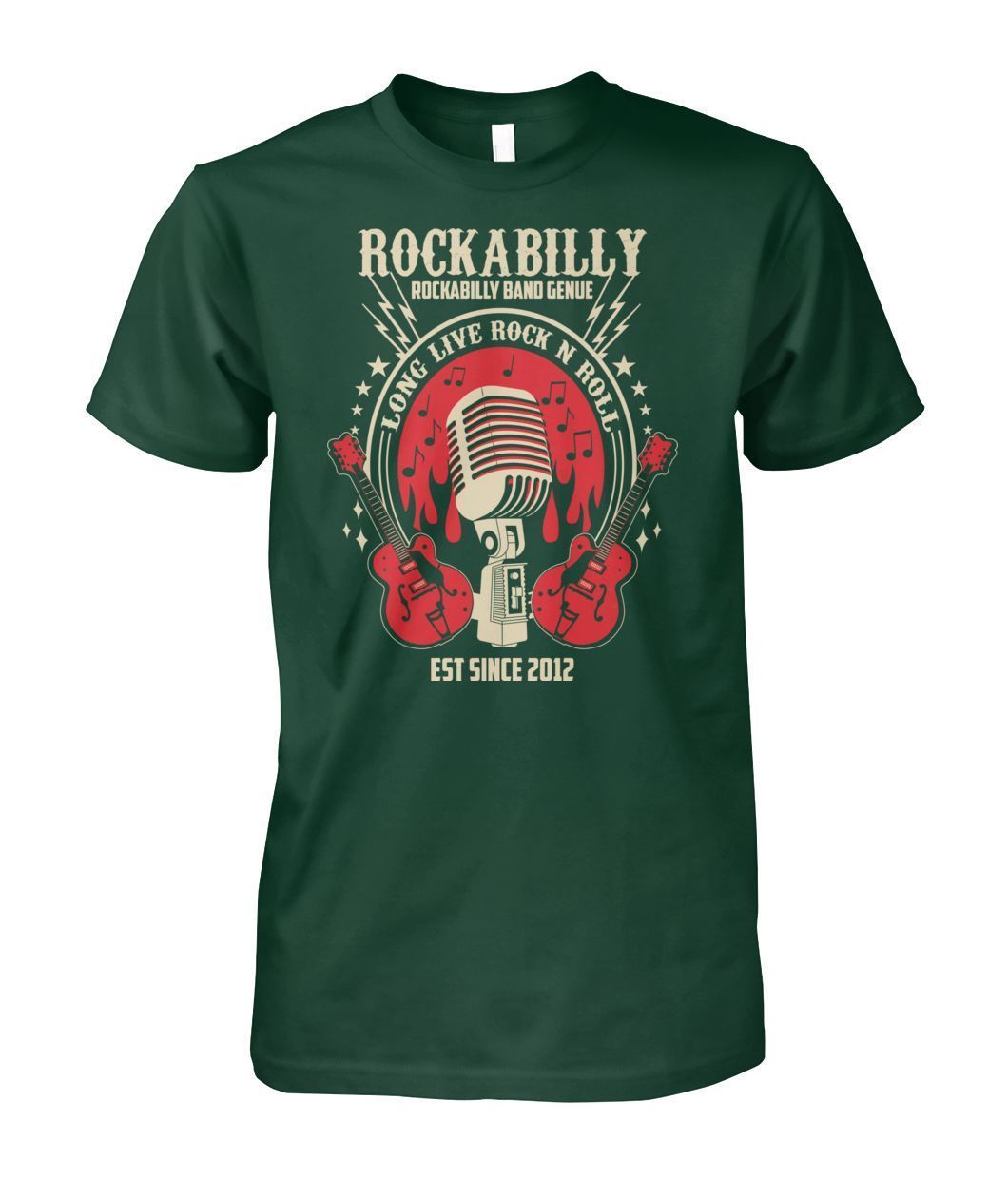 Rockabilly Unisex Cotton Tee