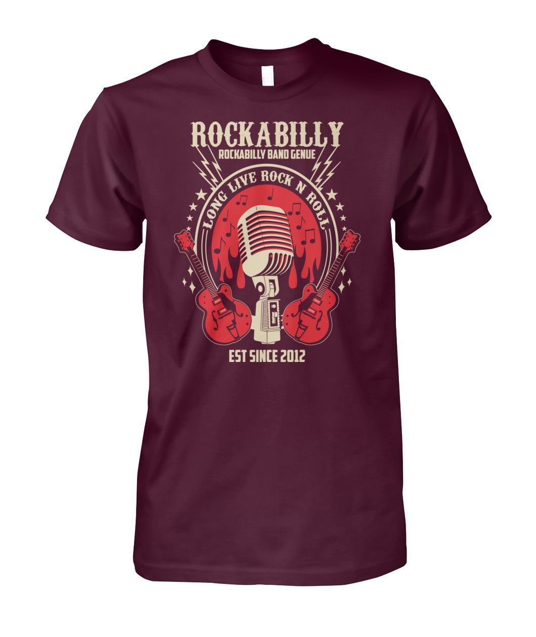 Rockabilly Unisex Cotton Tee