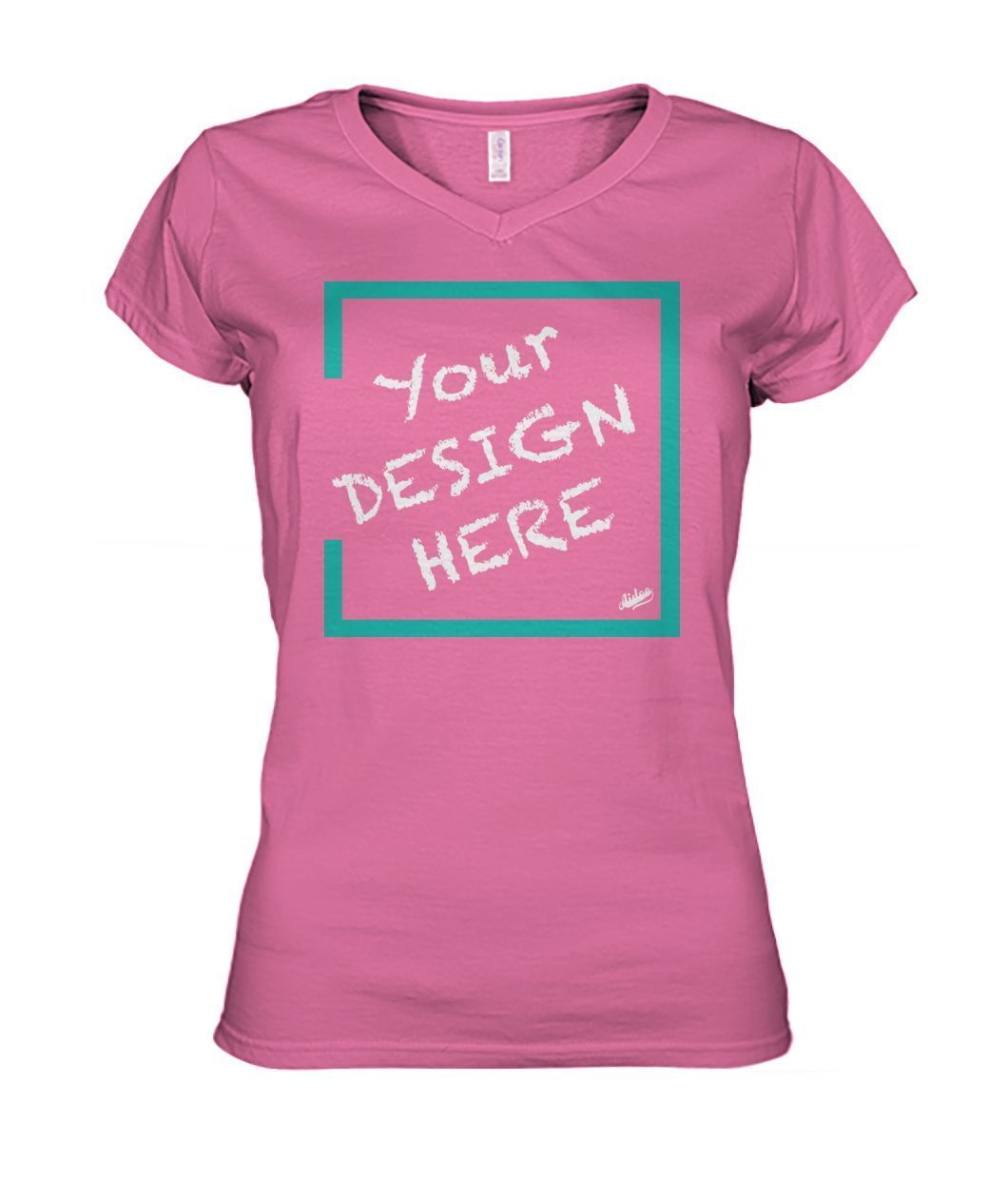 Aidoo Women's V-Neck-V-Necks-Nike-Adidas-Supreme-Champion-Jordan-Louis Vuitton-shirt personalised-custom hoodie-personalised hoodie-Aidoo-Azalea-S-Aidoo : On-Demand Print