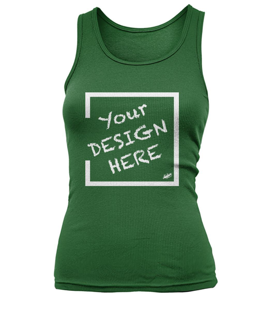 Aidoo Women's Tank Top-Tank Tops-Nike-Adidas-Supreme-Champion-Jordan-Louis Vuitton-shirt personalised-custom hoodie-personalised hoodie-Aidoo-Leaf-S-Aidoo : On-Demand Print