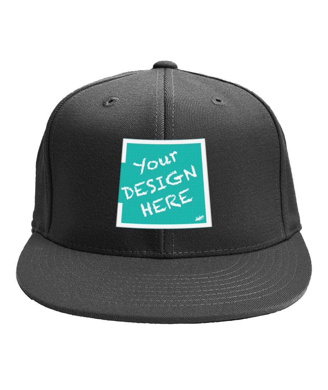 Aidoo 6-Panel Classic Snapback-Accessories-Nike-Adidas-Supreme-Champion-Jordan-Louis Vuitton-shirt personalised-custom hoodie-personalised hoodie-Aidoo-Black-6-Panel Classic Snapback-Aidoo : On-Demand Print