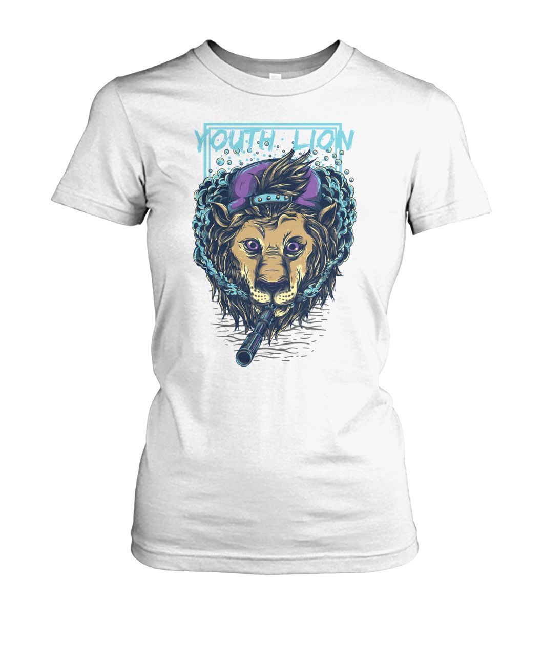 Youth Lion Women's Crew Tee