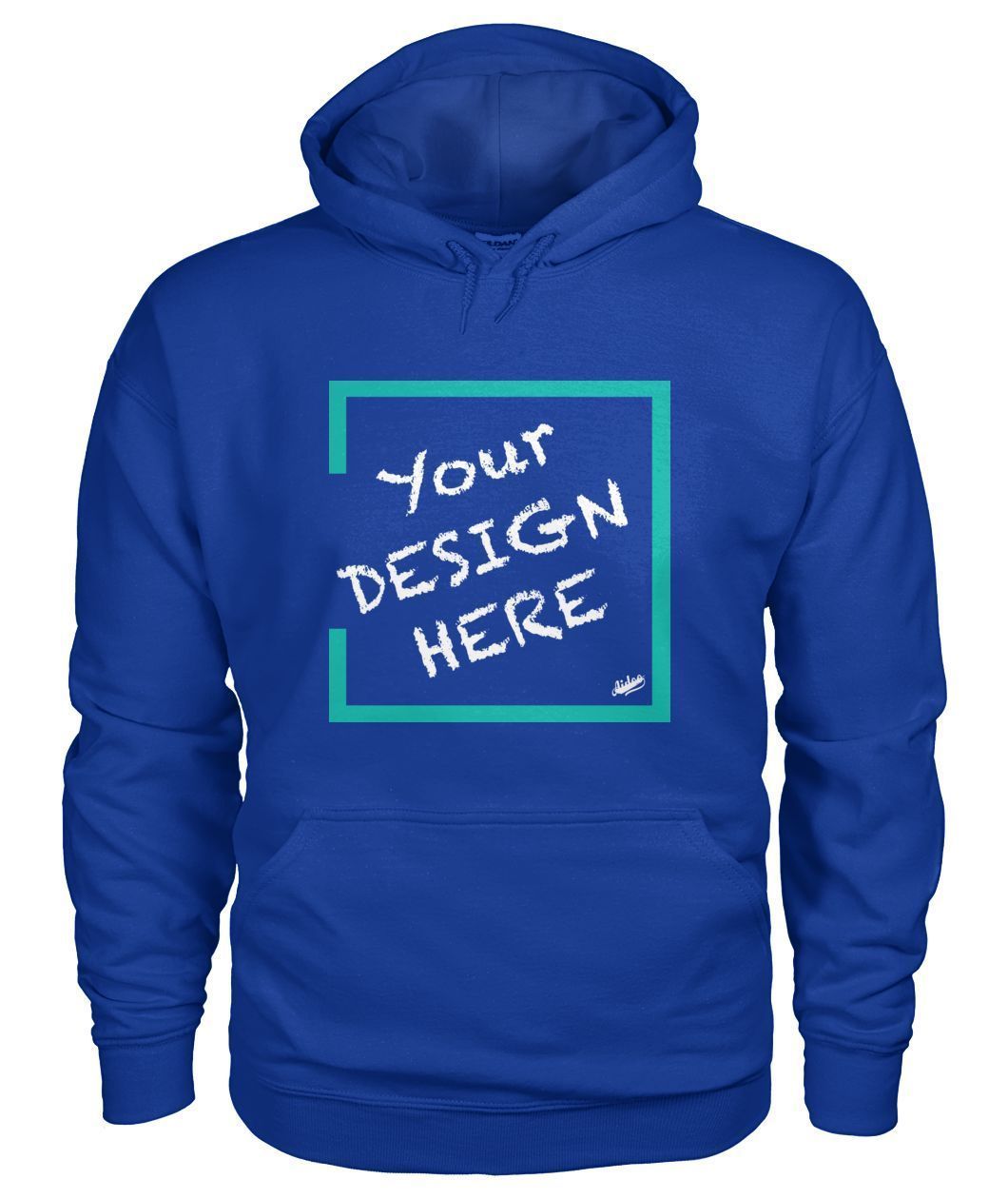 Aidoo Unisex Hoodie-Hoodies-Nike-Adidas-Supreme-Champion-Jordan-Louis Vuitton-shirt personalised-custom hoodie-personalised hoodie-Aidoo-Royal-S-Aidoo : On-Demand Print