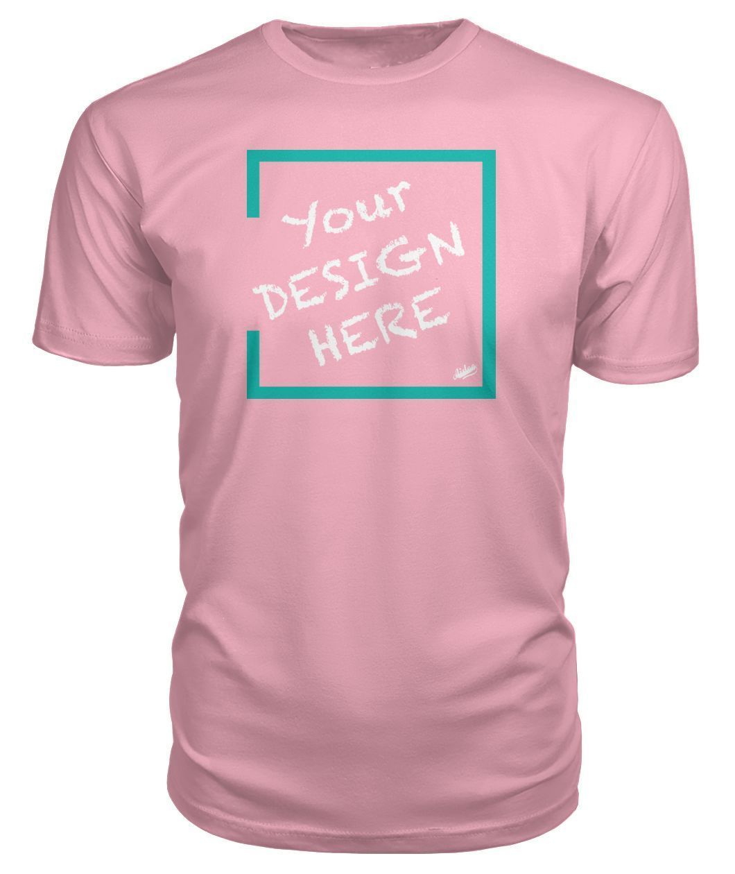 Aidoo Premium Unisex Tee-Short Sleeves-Nike-Adidas-Supreme-Champion-Jordan-Louis Vuitton-shirt personalised-custom hoodie-personalised hoodie-Aidoo-Charity Pink-S-Aidoo : On-Demand Print