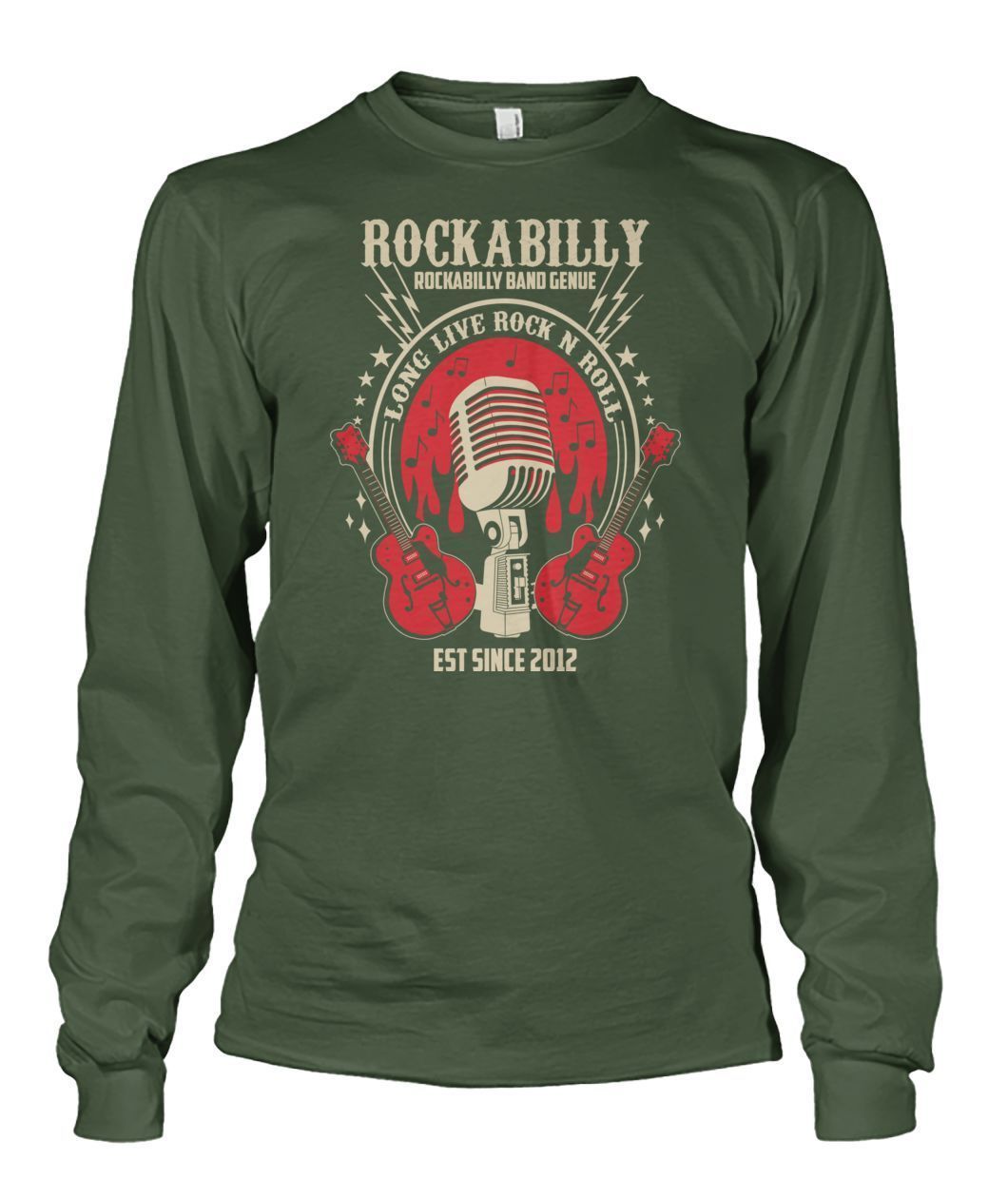 Rockabilly Unisex Long Sleeve