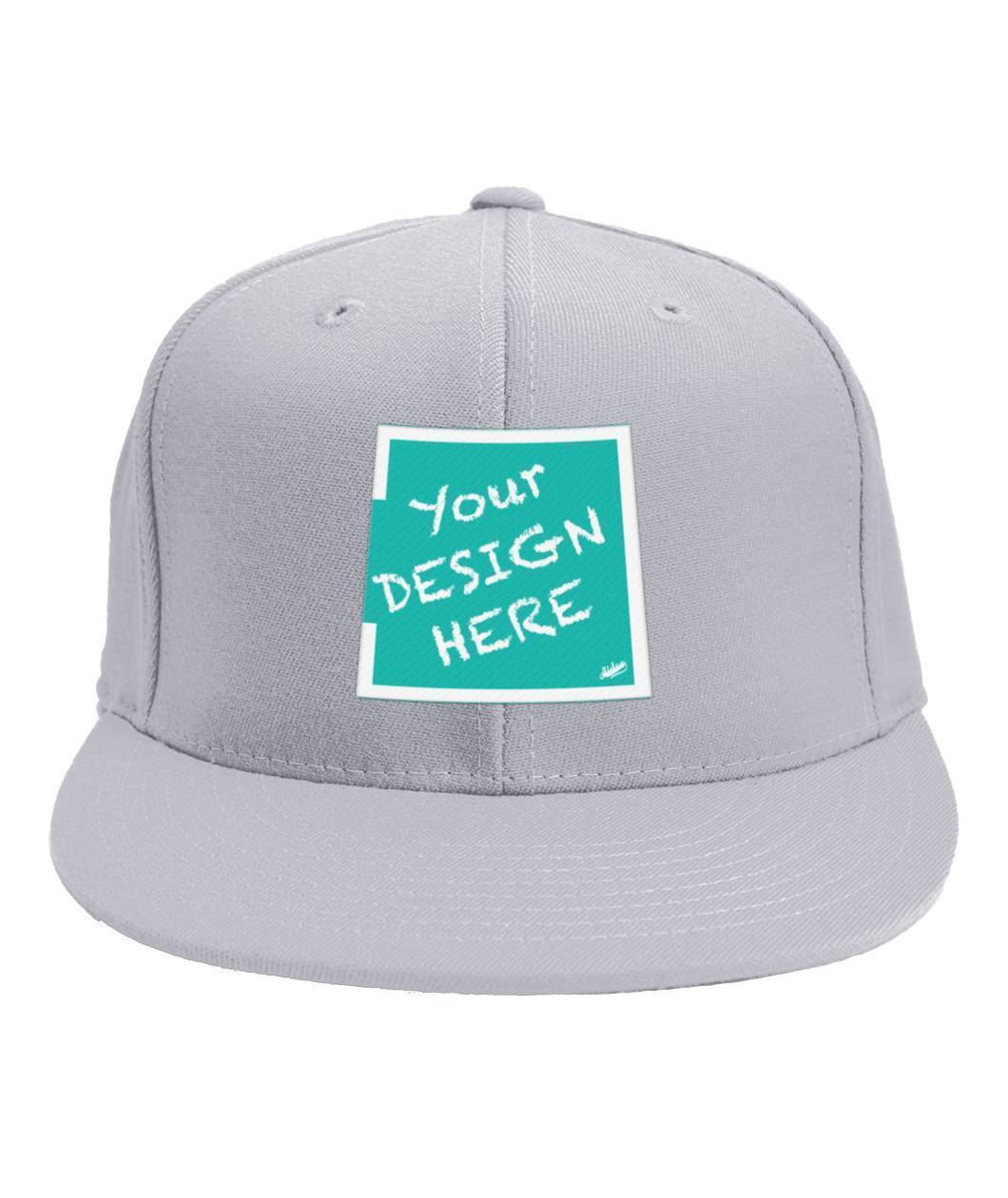 Aidoo 6-Panel Classic Snapback-Accessories-Nike-Adidas-Supreme-Champion-Jordan-Louis Vuitton-shirt personalised-custom hoodie-personalised hoodie-Aidoo-Silver-6-Panel Classic Snapback-Aidoo : On-Demand Print