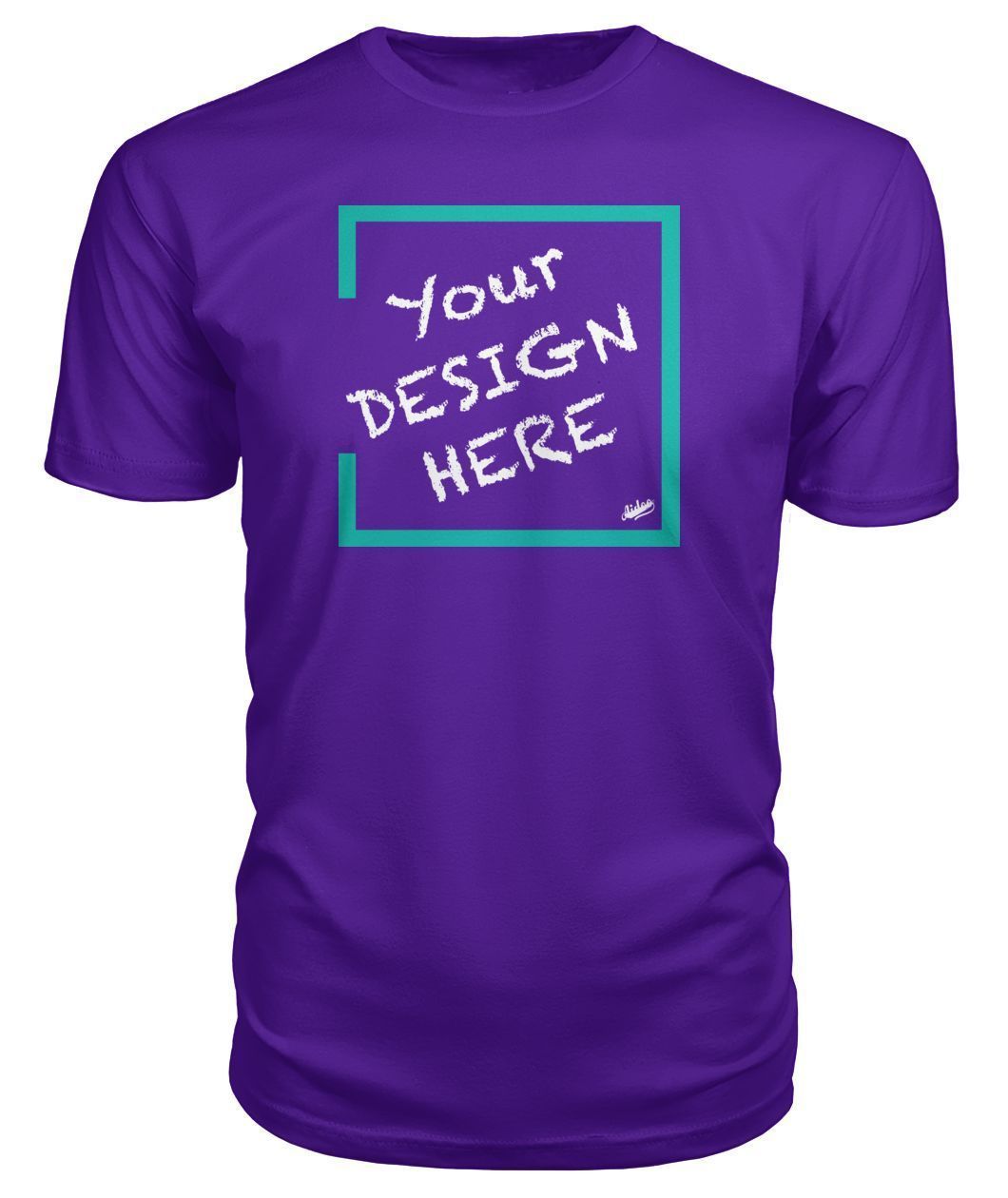 Aidoo Premium Unisex Tee-Short Sleeves-Nike-Adidas-Supreme-Champion-Jordan-Louis Vuitton-shirt personalised-custom hoodie-personalised hoodie-Aidoo-Purple-S-Aidoo : On-Demand Print