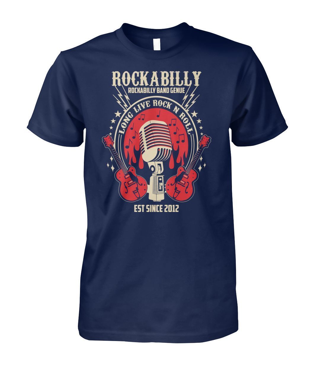 Rockabilly Unisex Cotton Tee