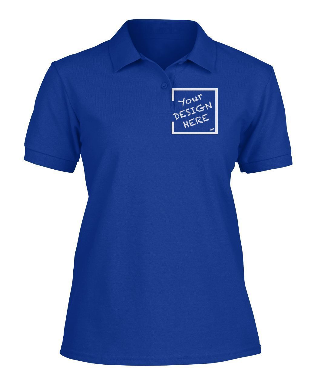 Aidoo Men's Polo-Short Sleeves-Nike-Adidas-Supreme-Champion-Jordan-Louis Vuitton-shirt personalised-custom hoodie-personalised hoodie-Aidoo-Royal-S-Women's Polo-Aidoo : On-Demand Print