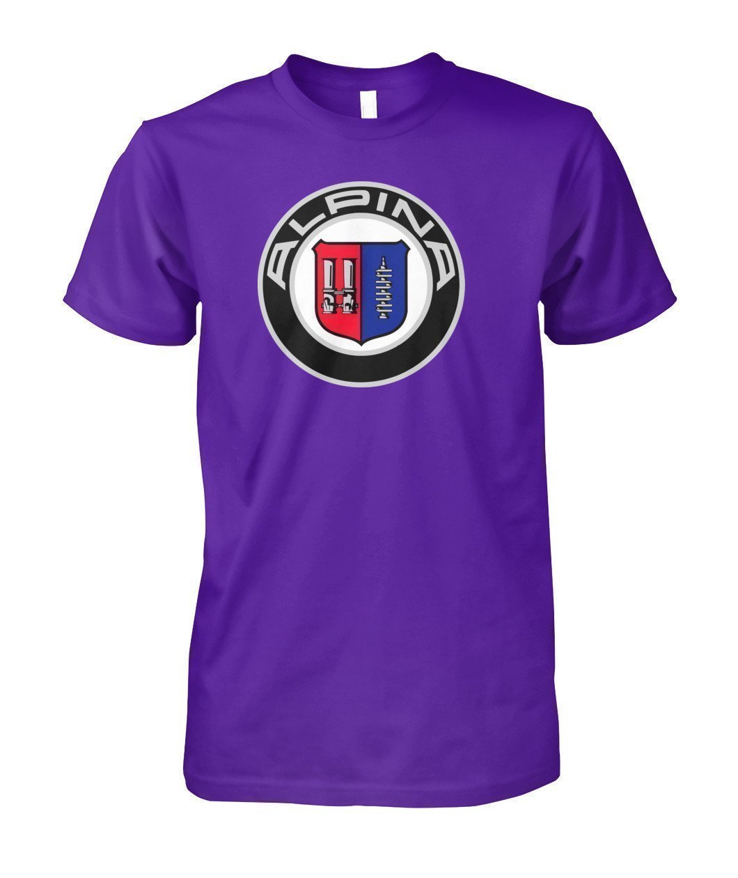 ALPINA Unisex Cotton Tee T Shirt-Short Sleeves-Elessi UK