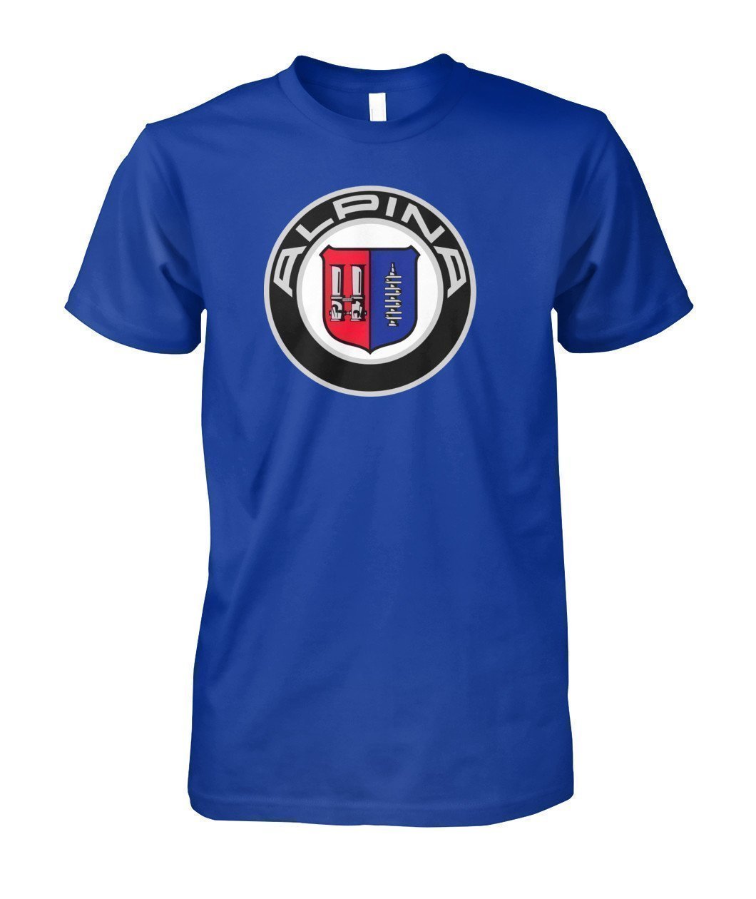 ALPINA Unisex Cotton Tee T Shirt-Short Sleeves-Elessi UK