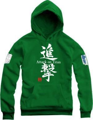 Attack on Titan Lnvestigation Corps hoodie-pullover-Elessi UK