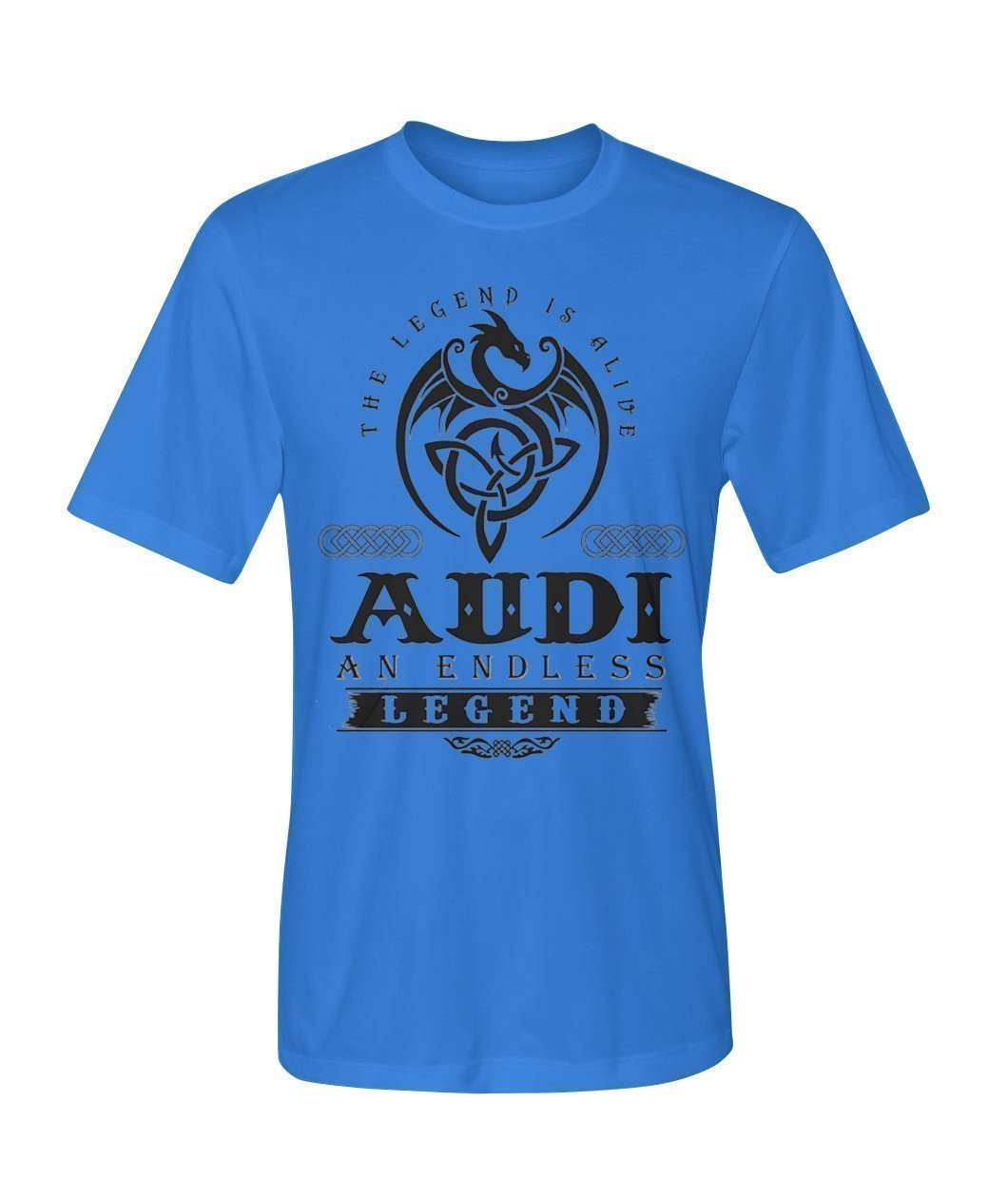 AUDI AN ENDLESS LEGEND Dry Sport T SHIRT-Short Sleeves-Elessi UK