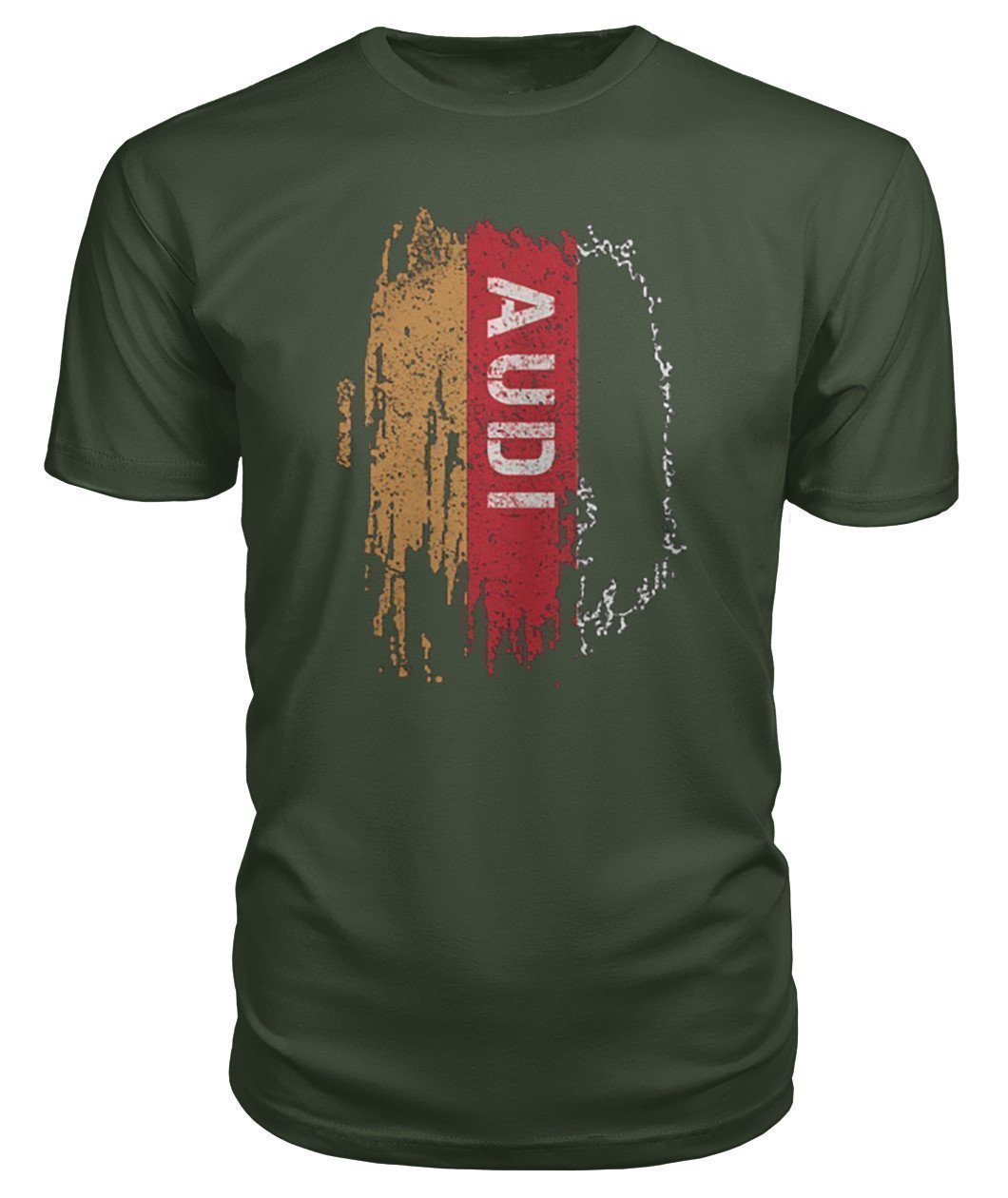 AUDI DEUTSCHLAND Premium Unisex T SHIRT-Short Sleeves-Elessi UK
