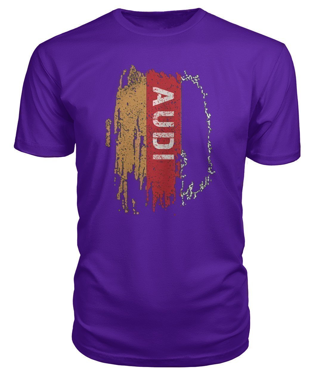 AUDI DEUTSCHLAND Premium Unisex T SHIRT-Short Sleeves-Elessi UK