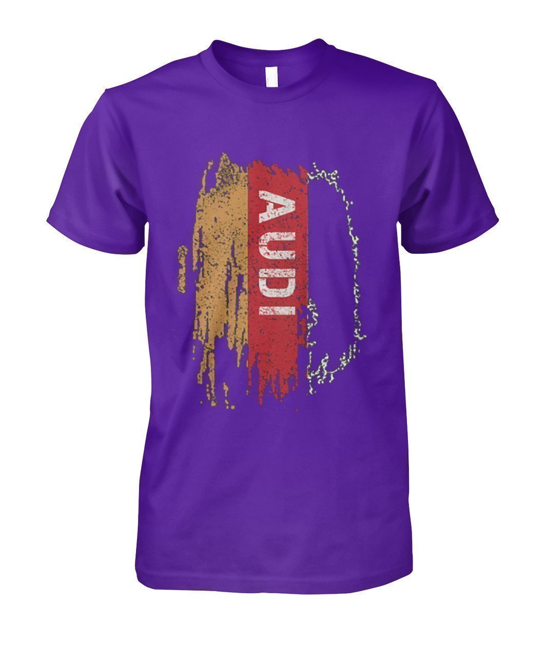 AUDI DEUTSCHLAND Unisex Cotton T SHIRT-Short Sleeves-Elessi UK