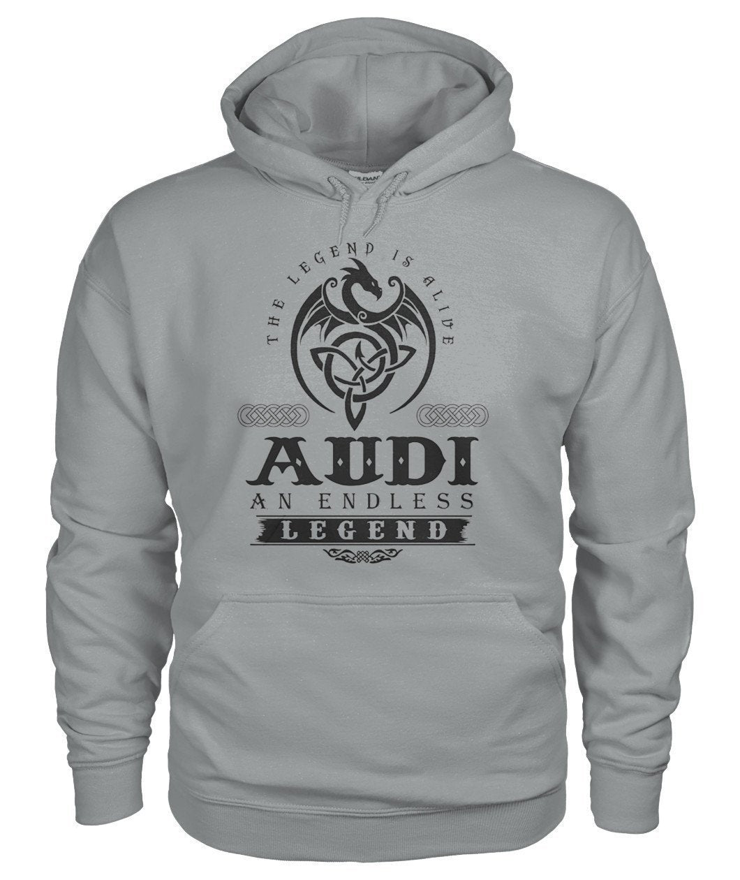 Audi Legend Gildan Hoodie-Hoodies-Elessi UK