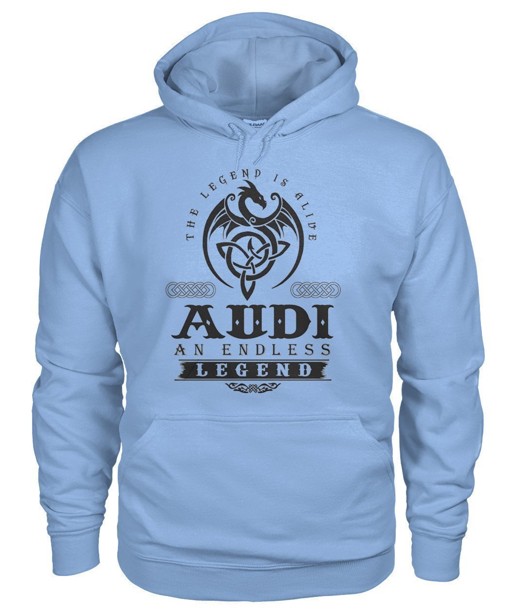 Audi Legend Gildan Hoodie-Hoodies-Elessi UK