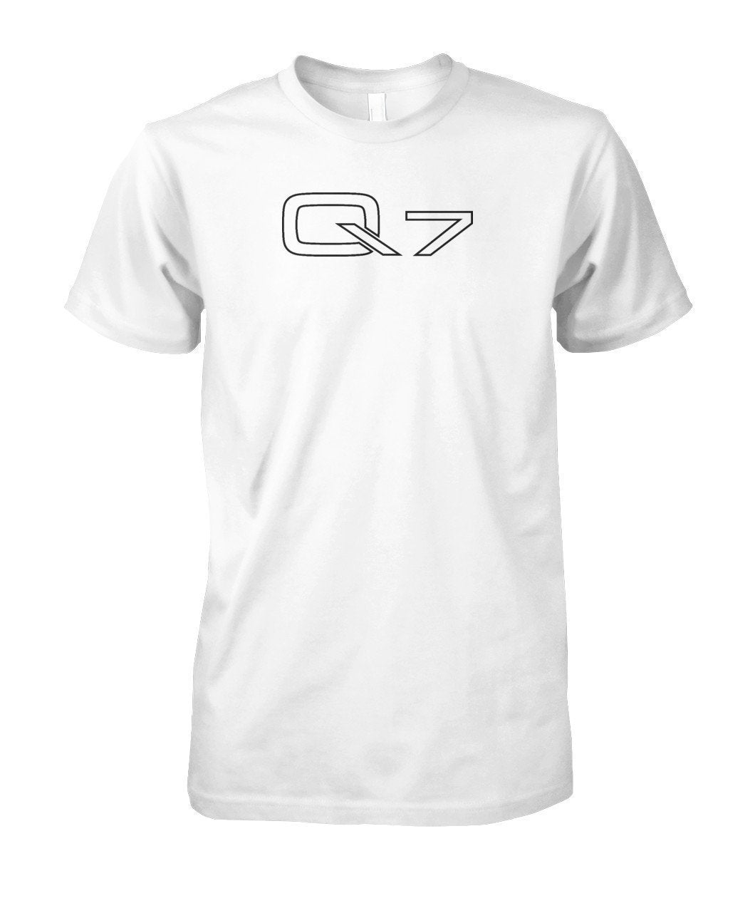 Audi Q7 Unisex Cotton Tee T Shirt-Short Sleeves-Elessi UK