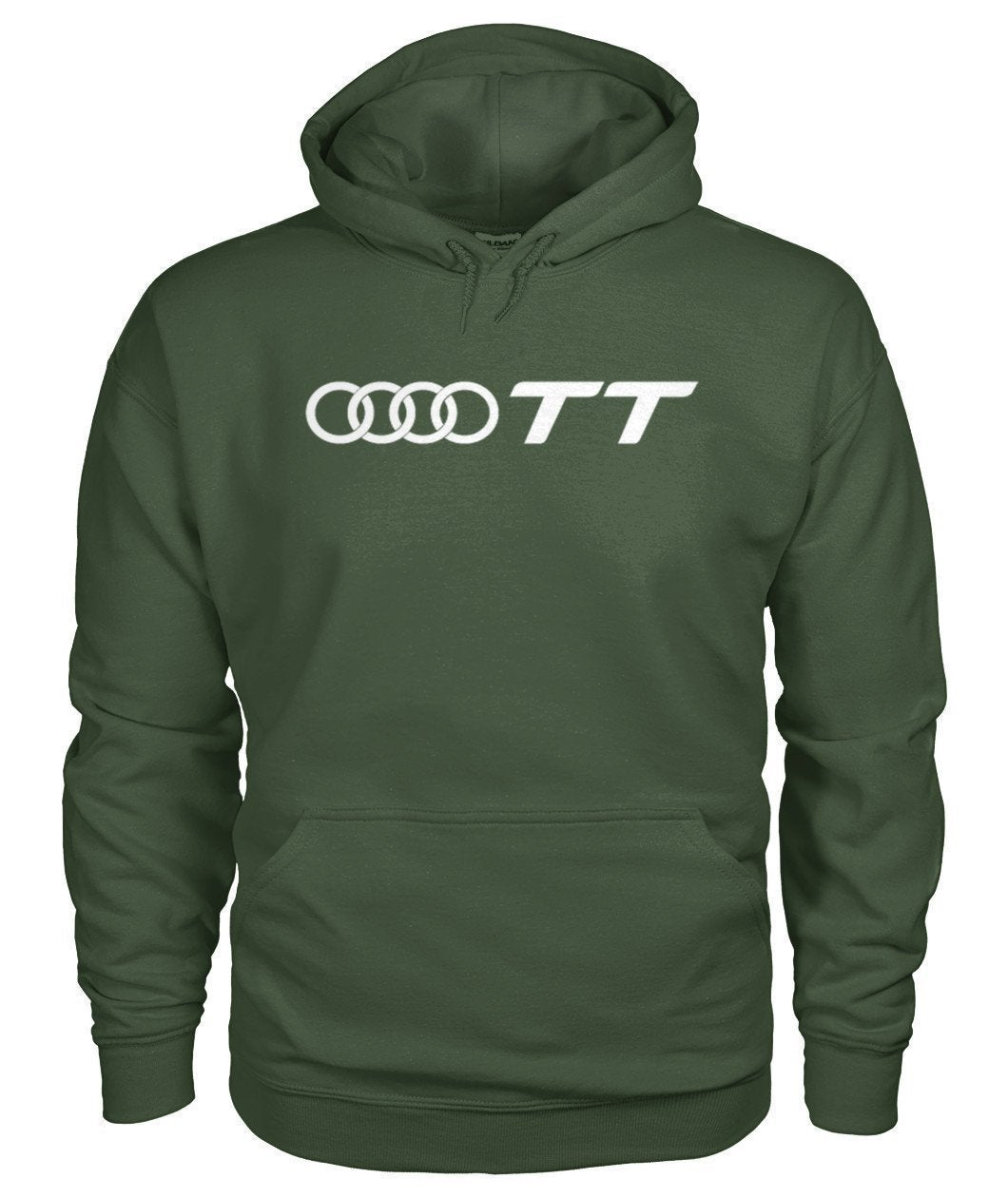 Audi TT AUDI HEART BEAT Gildan Hoodie-Hoodies-Elessi UK