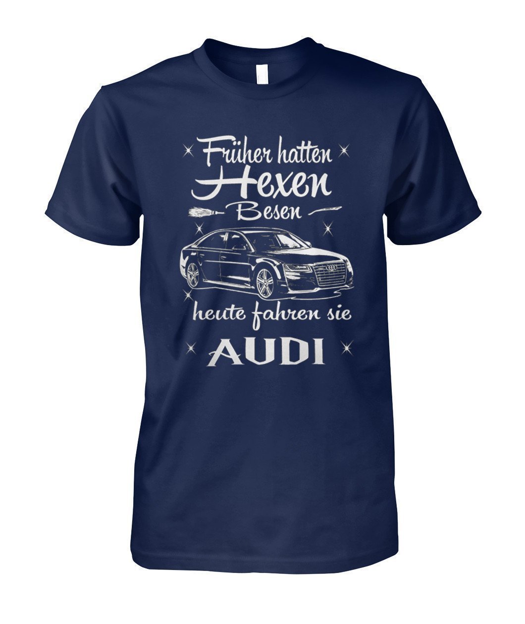 AUDI Unisex Cotton T SHIRT-Short Sleeves-Elessi UK