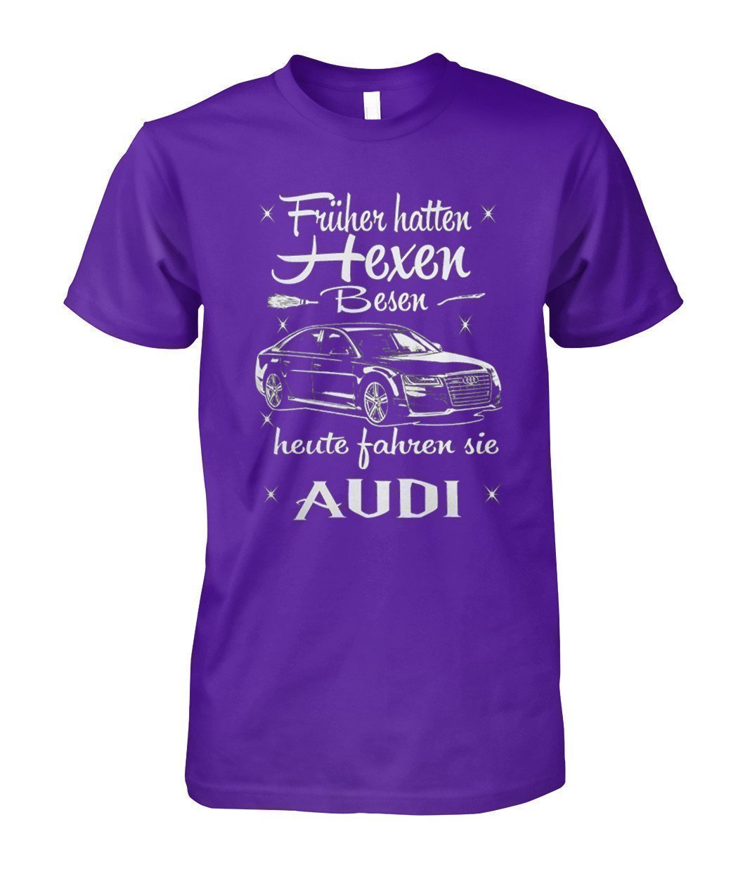 AUDI Unisex Cotton T SHIRT-Short Sleeves-Elessi UK