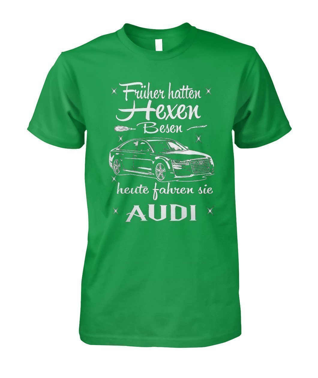 AUDI Unisex Cotton T SHIRT-Short Sleeves-Elessi UK