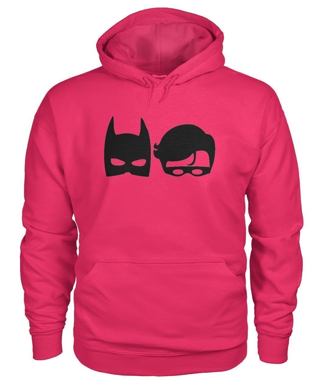Batman and Robin Gildan Hoodie-Hoodies-Elessi UK