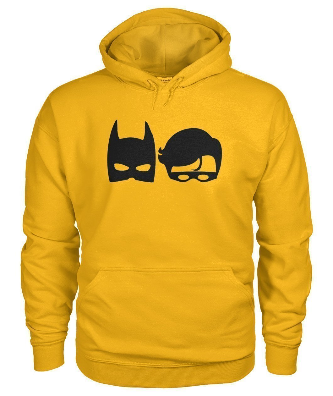 Batman and Robin Gildan Hoodie-Hoodies-Elessi UK