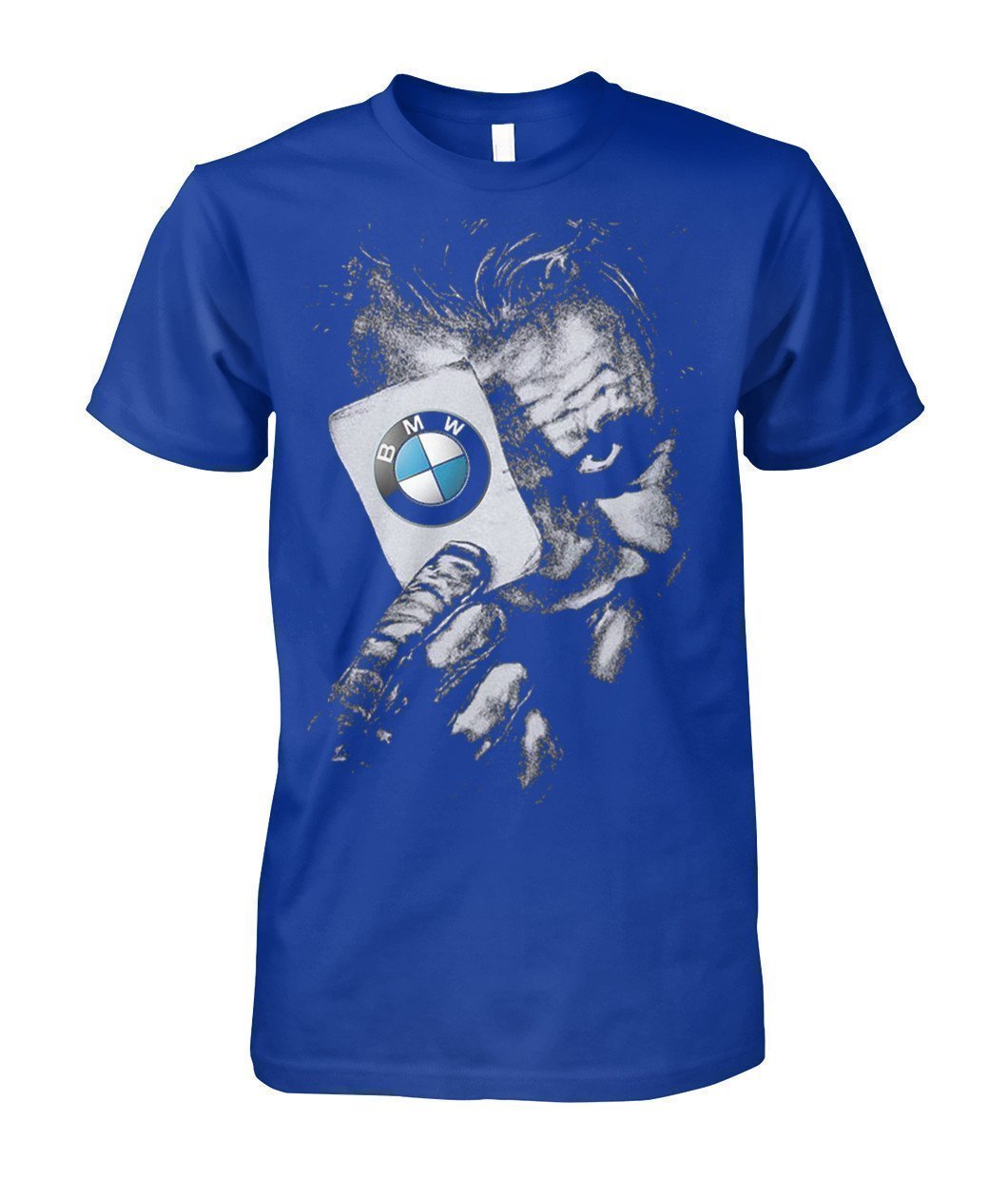 BMW JOKER Unisex Cotton T SHIRT-Short Sleeves-Elessi UK
