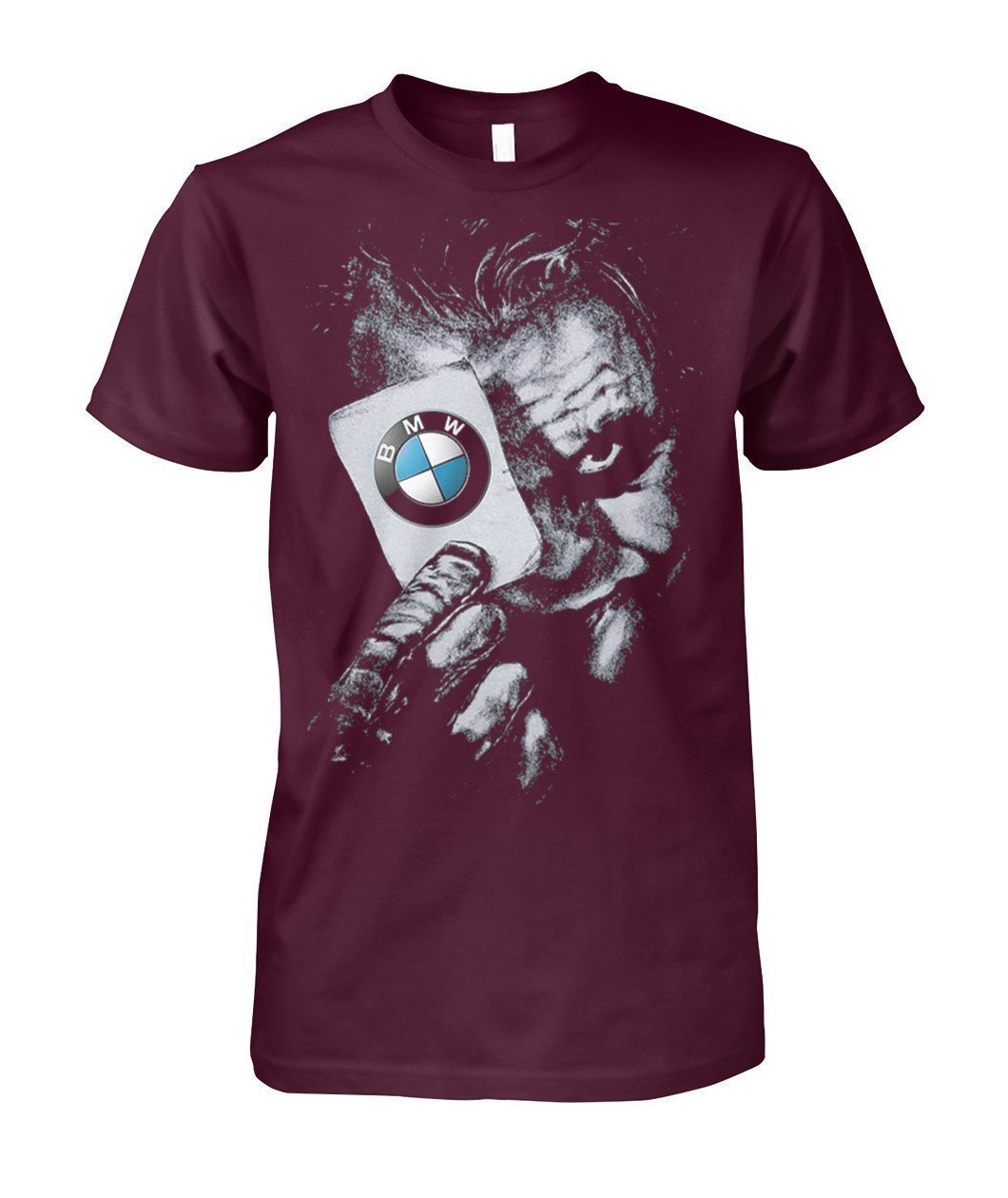 BMW JOKER Unisex Cotton T SHIRT-Short Sleeves-Elessi UK