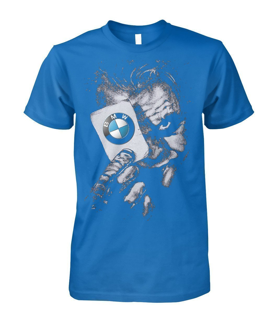 BMW JOKER Unisex Cotton T SHIRT-Short Sleeves-Elessi UK