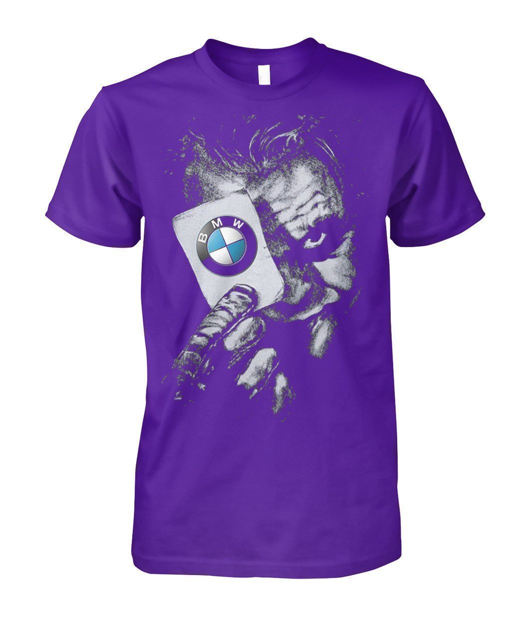 BMW JOKER Unisex Cotton T SHIRT-Short Sleeves-Elessi UK