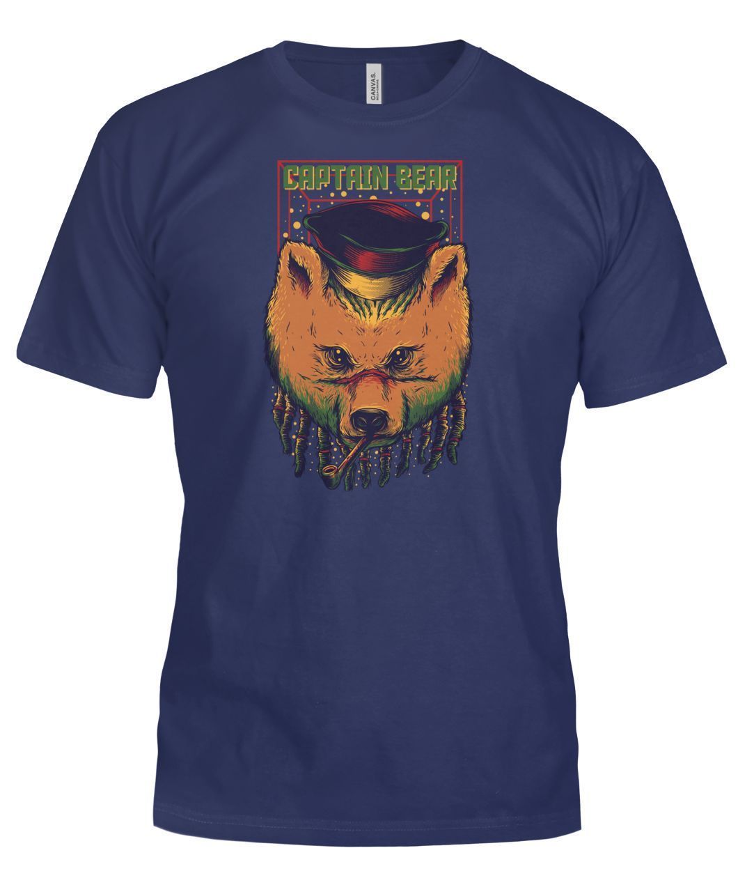 Captain Bear Bella Canvas Tee