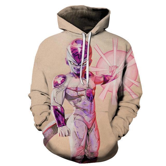 Dragon Ball Goku & Gohan & Freizer Fight Hoodie-pullover-Elessi UK