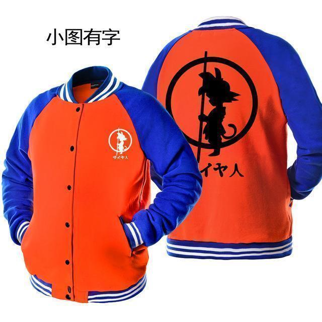 DRAGON BALL Z son goku training suit Hoodie-pullover-Elessi UK
